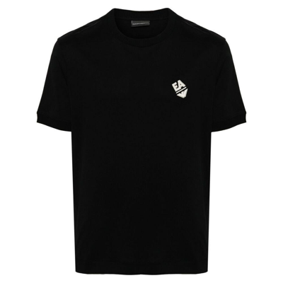 Ea7 Emporio Armani T-shirts In Black