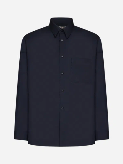 Marni Shirt  Men In Dark Blue