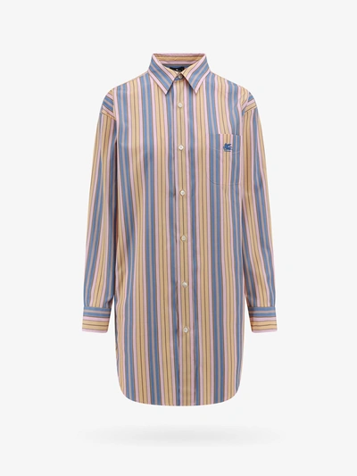 Etro Shirt In Color Carne Y Neutral