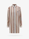 Etro Cotton Shirt With Striped Motif In Multi