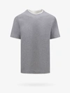 Brunello Cucinelli T-shirt In Grey