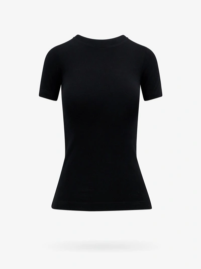 Balenciaga Womens Black T-shirt