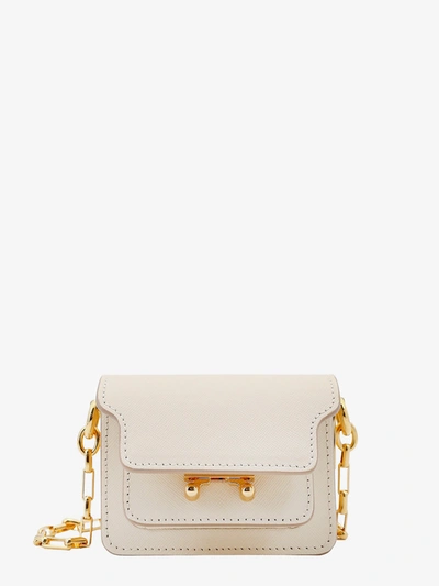 Marni Trunk Nano In White