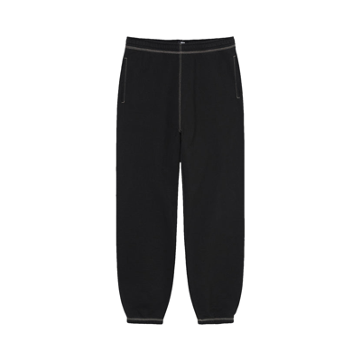 Pre-owned Stussy Contrast Stitch Label Pant 'black'