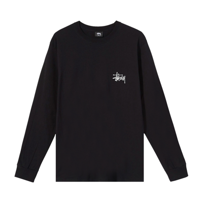 Pre-owned Stussy Basic Long-sleeve Tee 'black'