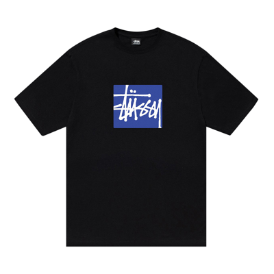 Pre-owned Stussy Stock Box Tee 'black'
