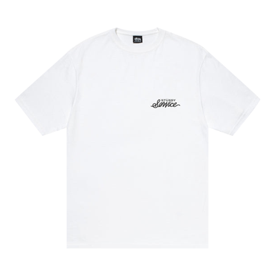 Pre-owned Stussy Service Tee 'white'
