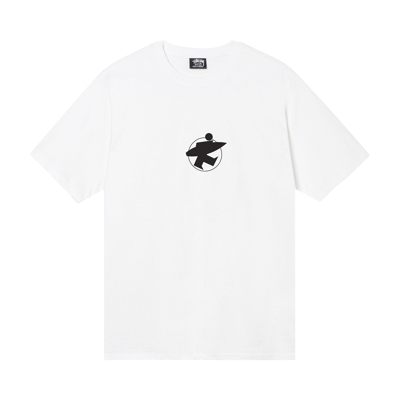 Pre-owned Stussy Surf Stock Tee 'white'