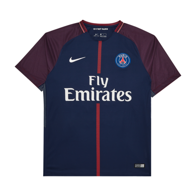 Pre-owned Paris Saint-germain Neymar #10 Home Jersey 'navy' In Blue