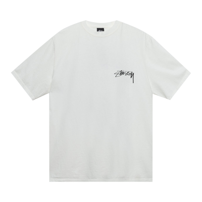 Pre-owned Stussy X Our Legacy Dot Pigment Dyed Tee 'natural' In White