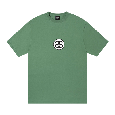 Pre-owned Stussy Ss-link Tee 'green'