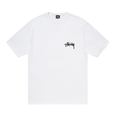 Pre-owned Stussy Ist Lion Tee 'white'