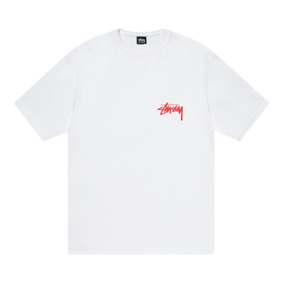 Pre-owned Stussy Wizard Tee 'white'