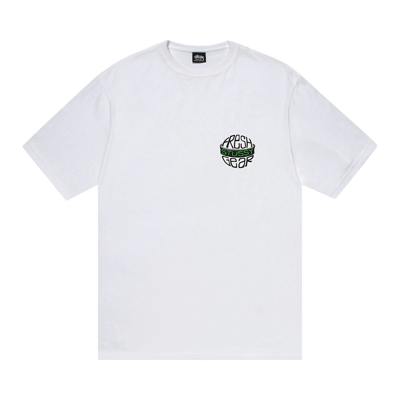 Pre-owned Stussy Fresh Gear Tee 'white'