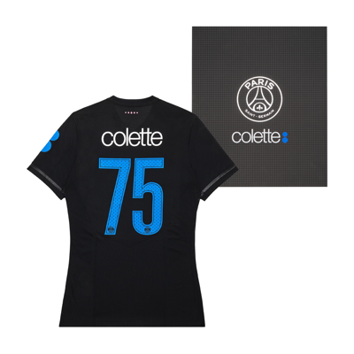 Pre-owned Paris Saint-germain X Colette Third Jersey Special Box Edition 'black/blue'