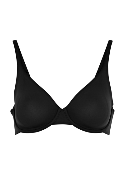 Wacoal Inès Secret Stretch-nylon Underwired Bra In Black