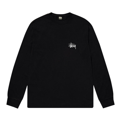 Pre-owned Stussy Basic Long-sleeve Tee 'black'