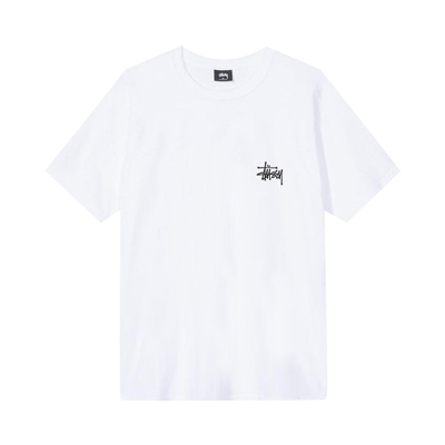 Pre-owned Stussy Basic Tee 'white'