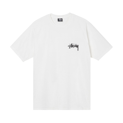 Pre-owned Stussy Big League Pigment Dyed Tee 'natural' In White