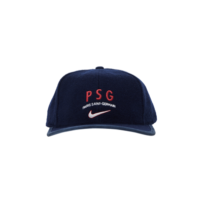 Pre-owned Paris Saint-germain Vintage  Cap 'navy' In Blue