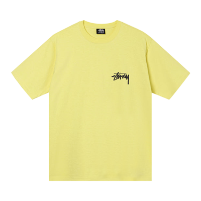 Pre-owned Stussy Shattered Tee 'yellow'