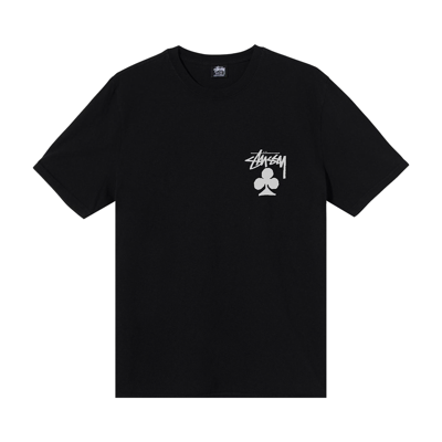 Pre-owned Stussy Club Pigment Dyed Tee 'black'