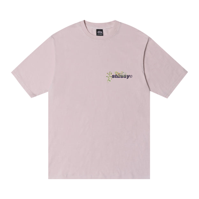 Pre-owned Stussy Bokay Pigment Dyed Tee 'blush' In Pink