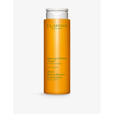 Clarins Tonic Bath & Shower Refillable Concentrate In White