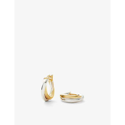Missoma Womens Gold X Lucy Williams Entwine 18ct Recycled Yellow-gold Recycled Sterling Silver And R