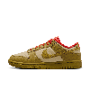 Nike Dike Dunk Low Womens Lace-up Casual And Fashion Sneakers In Brown