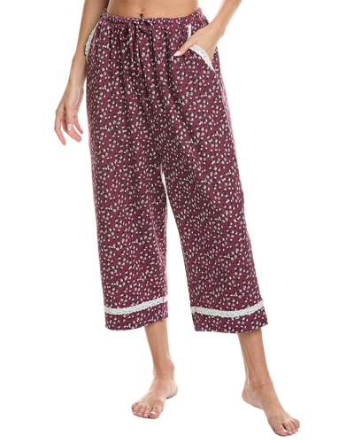 Free People Sugar Dreams Sleep Pant In Red