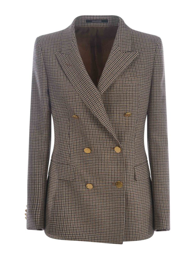 Tagliatore Double-breasted Jacket  J-parigi Houndstooth