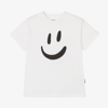 Molo Toddler Girl T-shirt White Size 7 Organic Cotton In White