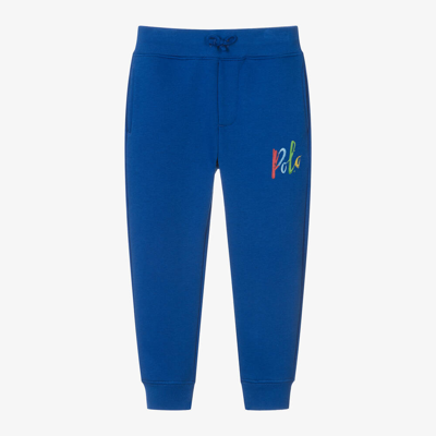 Ralph Lauren Babies' Boys Cobalt Blue Joggers