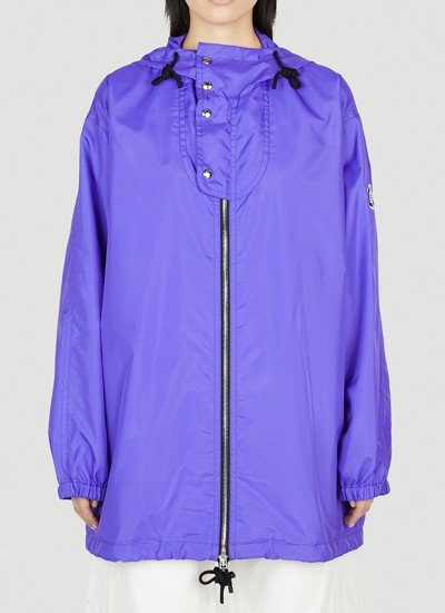 Moncler Genius Soho Hooded Jacket In Purple