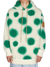 MONCLER GENIUS MONCLER X JW ANDERSON ABSTRACT MOTIF OVERSIZED HOODIE