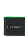 GIVENCHY GIVENCHY LOGO DETAILED BIFOLD WALLETS