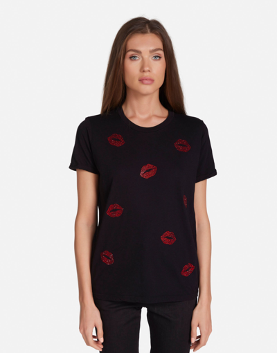 Lauren Moshi Edda Crystal Kisses In Black