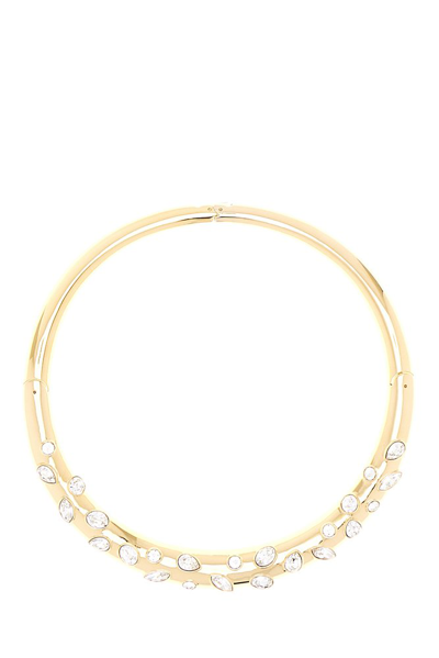 Swarovski Dextera Embellished Necklace In Gold