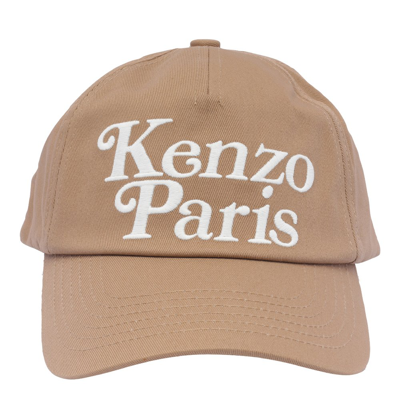 Kenzo Utility Logo Embroidered Cap In Pastel