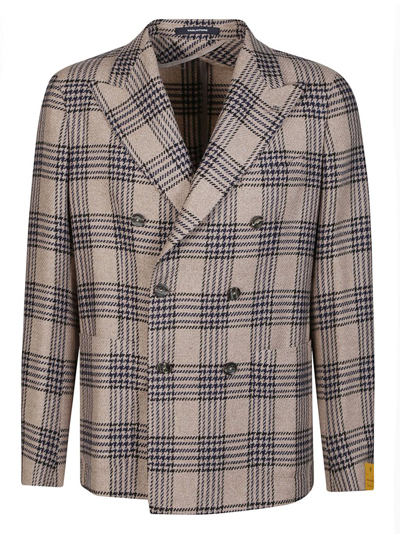 Tagliatore Double-breasted Jacket In Tabacco