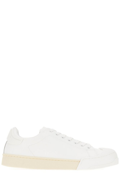 Marni Sneakers In Lily White/lily White