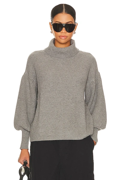 Superdown Frankie Knit Sweater In Grey