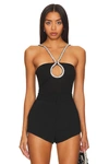 Superdown Mazu Bodysuit In Black