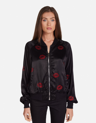 Lauren Moshi Mckay Crystal Kisses In Black