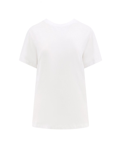 Mm6 Maison Margiela Back Panelled Crewneck T In White