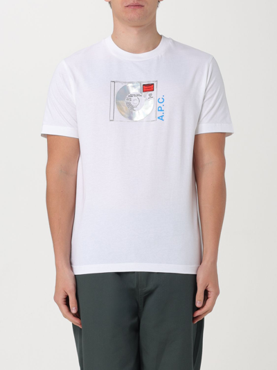 A.p.c. T-shirt  Herren Farbe Weiss In White