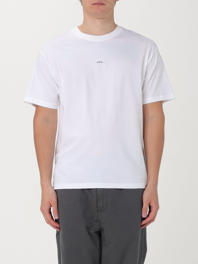 Apc T-shirt A.p.c. Herren Farbe Weiss In White