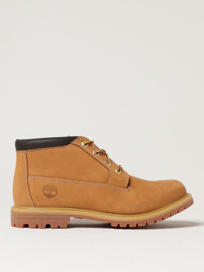 TIMBERLAND FLAT ANKLE BOOTS TIMBERLAND WOMAN COLOR BEIGE,E93044022
