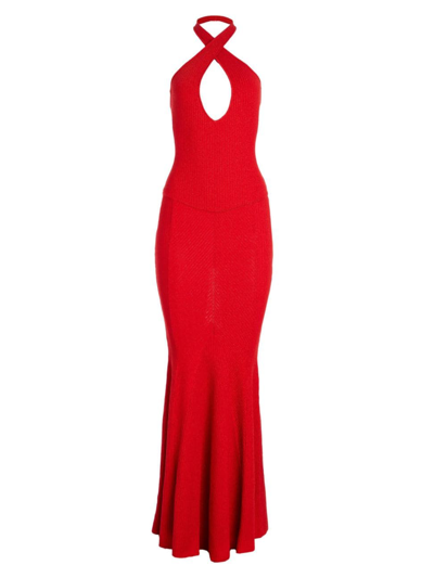 Retroféte Verona Dress In Red